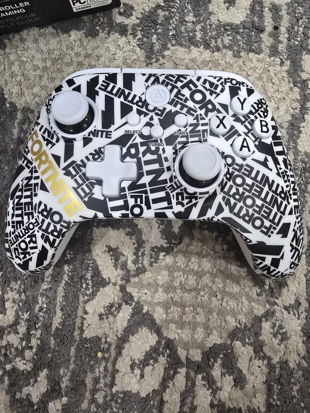 Fortnite OPS V1 Wireless Controller - White Black Graphic